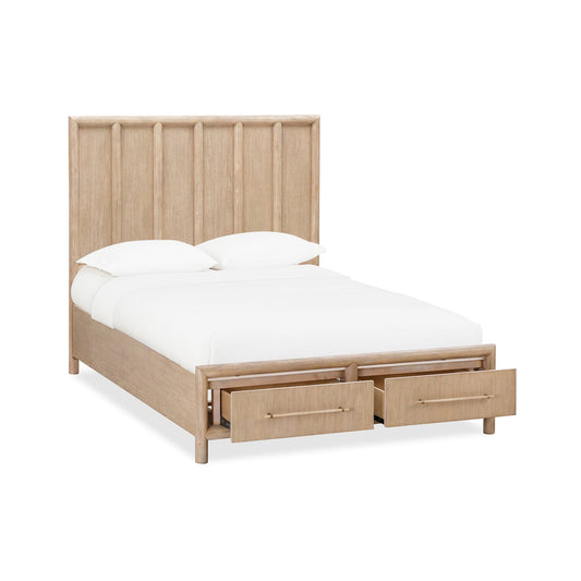  Dorsey Wooden Panel Storage Bed 