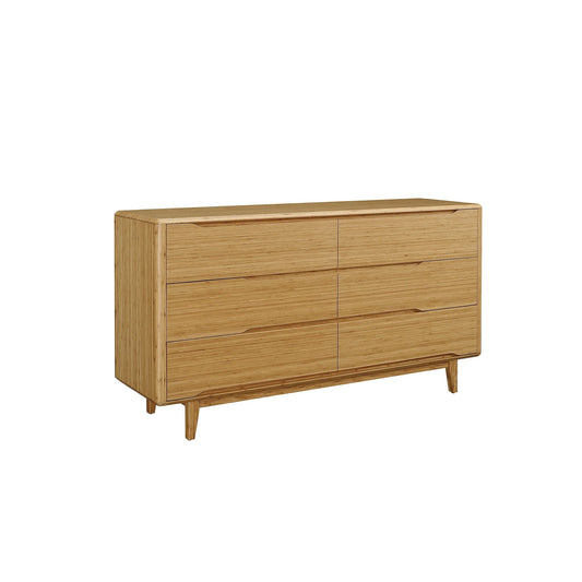 Currant Six Drawer Double Dresser