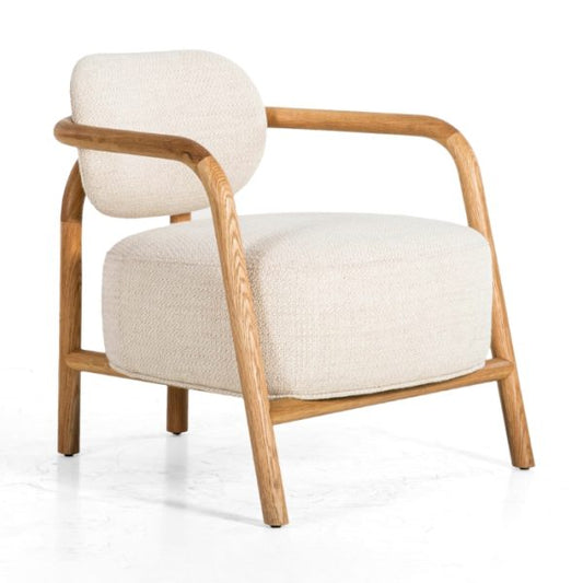  Theodore Boucle Lounge Chair 