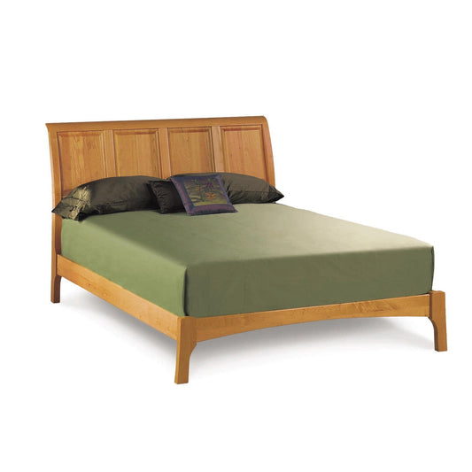  Copeland Sarah 45" Sleigh Bed with Low Footboard, Platform Bed 